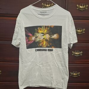Chainsaw Man Graphic White T-Shirt